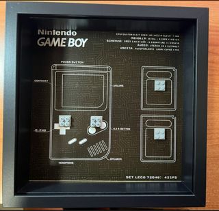 Espositore Nintendo Game Boy Lego