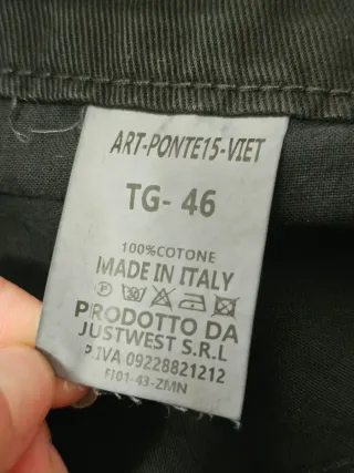 Pantaloni uomo neri