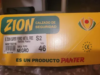 Zapatos de seguridad Zion negros