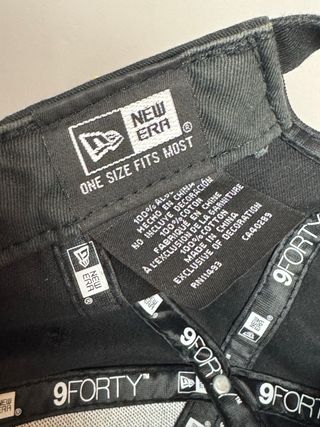 Gorra New Era x KICKZ Negra Talla Única