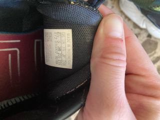 Zapatillas Adidas Falcon negras y verdes 38