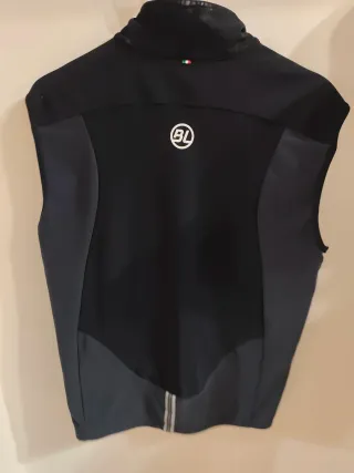 Gilet Ciclismo ITA Nero Bianco