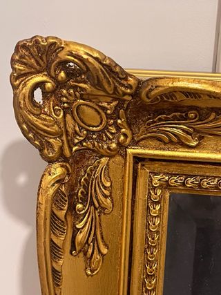 Espejo Barroco Dorado Vintage Grande 130cm