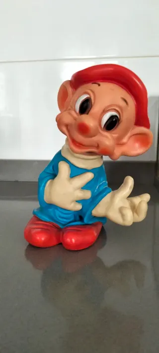 Figura Mudito 1960/1970 pvc