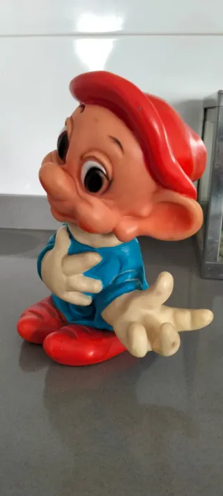 Figura Mudito 1960/1970 pvc