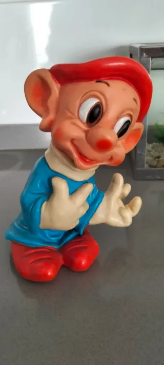 Figura Mudito 1960/1970 pvc