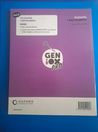 Filosofía 1º Bachillerato. Libro del estudiante...