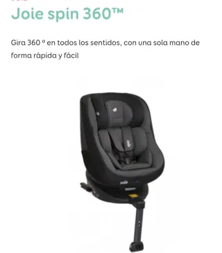 Silla de coche Joie spin 360