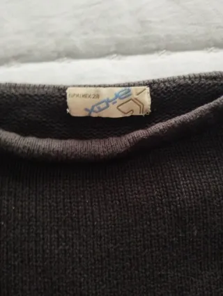 Jersey marinero negro talla M