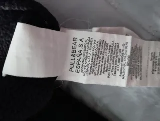 Jersey marinero negro talla M