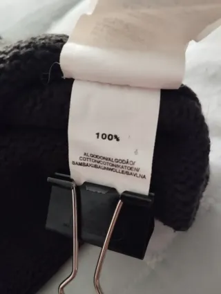 Jersey marinero negro talla M