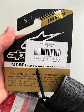 Guantes Alpinestars Morph Street Talla S -50%
