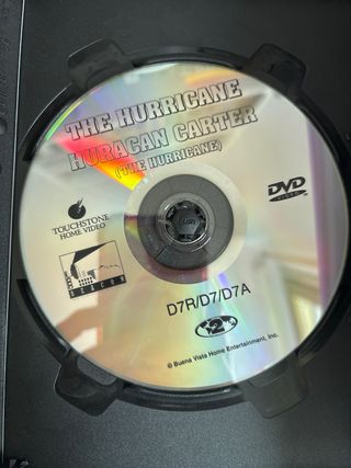 DVD Huracán Carter (The Hurricane) Denzel Washingt