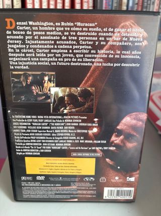 DVD Huracán Carter (The Hurricane) Denzel Washingt
