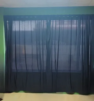 Cortinas con barra "cortinero"