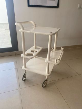 Camarera carrito bar auxiliar cocina con ruedas