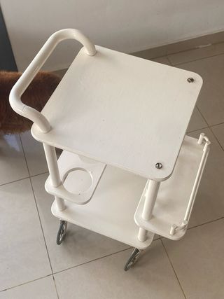 Camarera carrito bar auxiliar cocina con ruedas