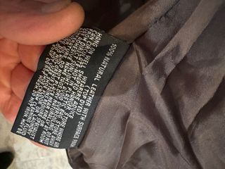 Giacca in vera pelle vintage marrone