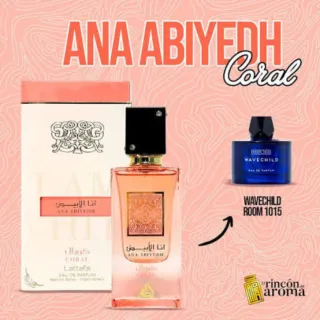 Perfume Lattafa Ana Abiyedh Coral 60ml Precintado