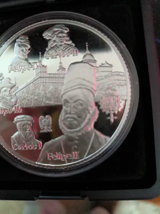 200 Euro Países Bajos 5oz Plata 2 grs oro