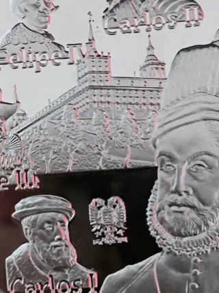 200 Euro Países Bajos 5oz Plata 2 grs oro