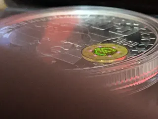 200 Euro Países Bajos 5oz Plata 2 grs oro