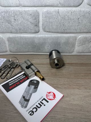 Lince- cilindro de seguridad con Alarma