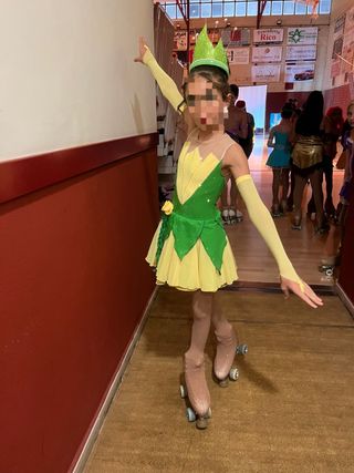 Maillot patinaje artístico niña