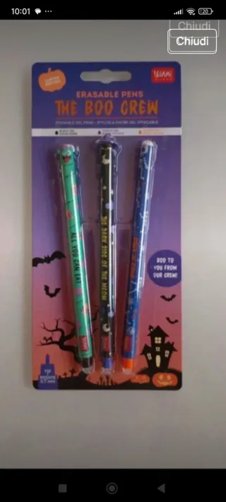 Penne cancellabili Legami The Boo Crew Halloween