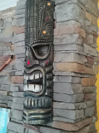 Careta Decorativa Estilo Indígena