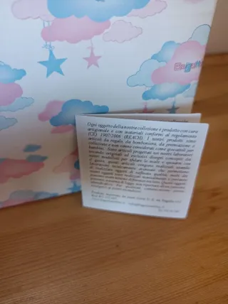 Carillon Giostra Cavalli Bianco e Argento