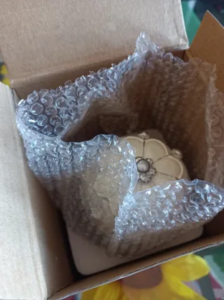 Carillon Giostra Cavalli Bianco e Argento