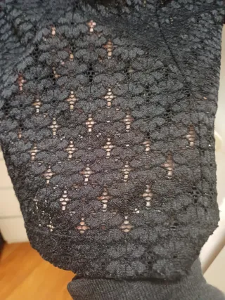 Top in pizzo nero Lovable