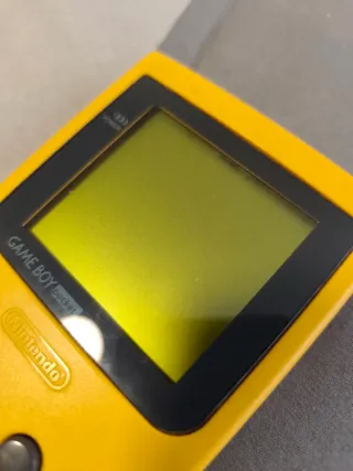 Game Boy Pocket Amarilla Nintendo Made in Japan