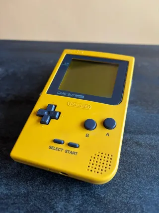 Game Boy Pocket Amarilla Nintendo Made in Japan