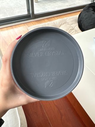 Prezioso presepe in cristallo Swarovski argentato