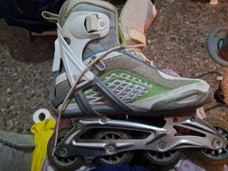 Patines de fintnes en linea poco uso talla 41,