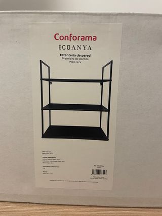2 Estanterías Atlanticas 58x50x20cm Conforama