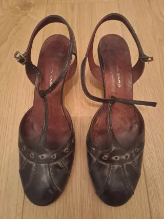 Brenda Zaro Zapatos de Salón Negros