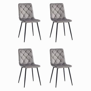 Silla Munich Gris Negro