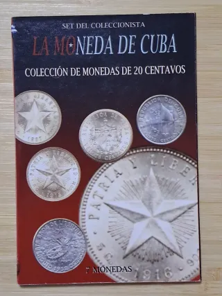 Monedas Cuba 20 Centavos Plata 1915 1916 1920 1932