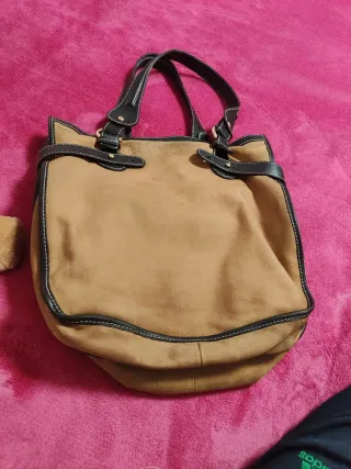 Bolso Tous Marrón y Dorado