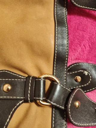 Bolso Tous Marrón y Dorado