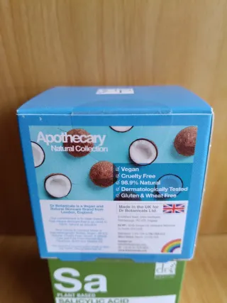 Mascarilla Dr. Botanicals Cocoa & Coconut