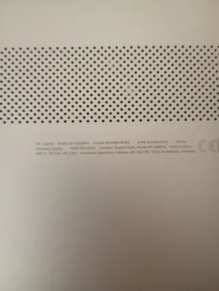 Laptop HP 15s-fq0034nl intel i3 13gen 8GB RAM 256