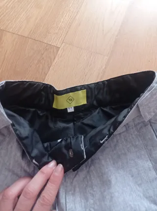 Pantalón de nieve gris