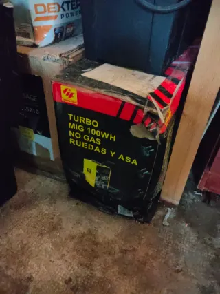 Soldador MIG 100WH Turbo Sin Gas