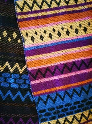 Sciarpa etnica multicolor