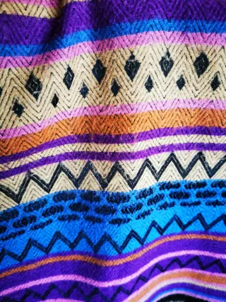 Sciarpa etnica multicolor