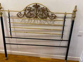 Cabezal de cama de hierro forjado